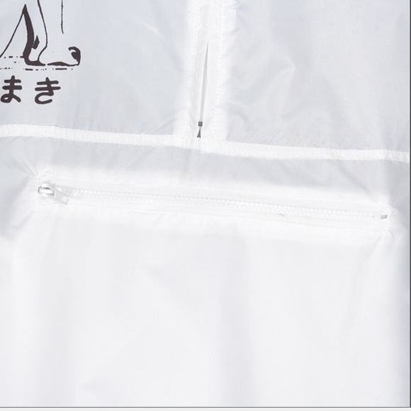 BESTSELLER🌟 The Panic Windbreaker in Ghost White - Picture 8 of 8